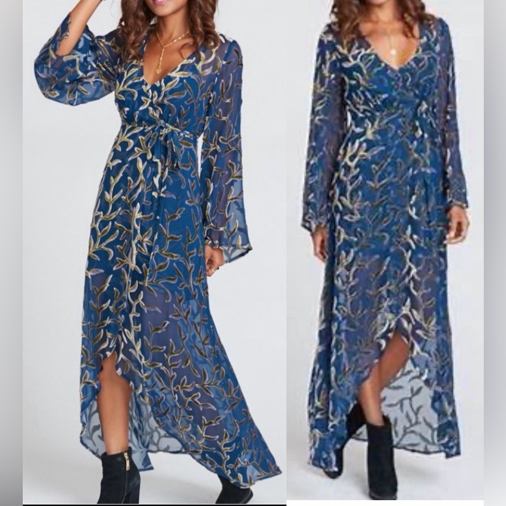 NWOT Show Me Your Mumu Anita Wrap Kimono ~ in The Vinings Burn Out - Picture 1 of 13